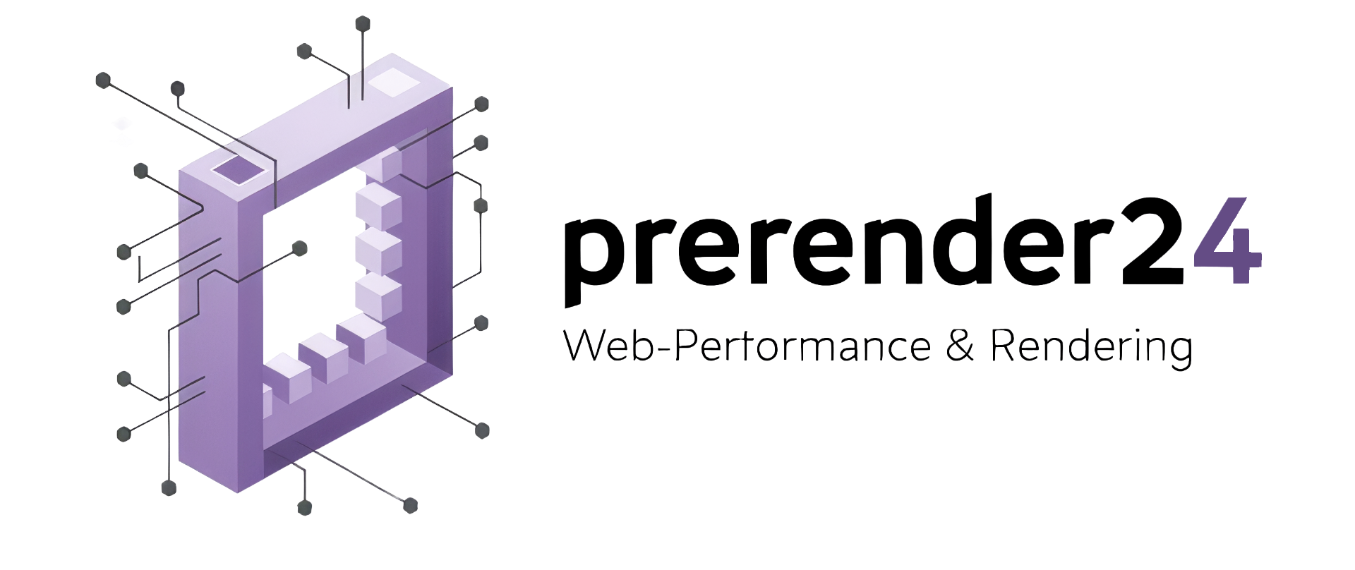 PreRender24 Logo – SPA Pre-Rendering für bessere SEO-Sichtbarkeit bei Google und KI-Crawlern