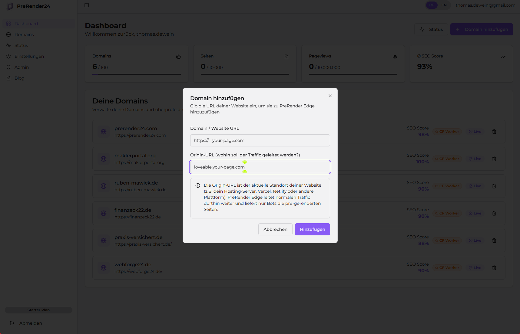 Add Your Domain
